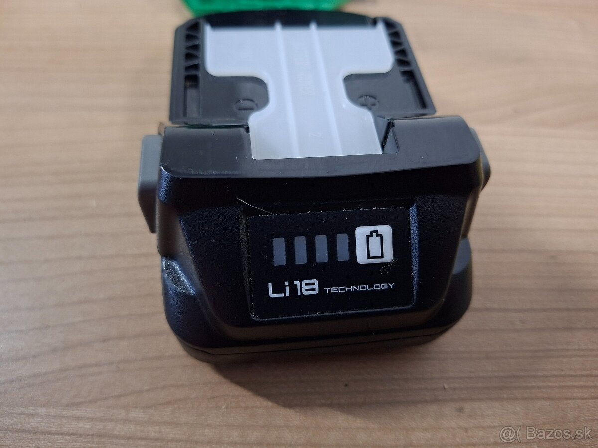 Hikoki DS18DF, akumulatorova vrtacka + bateria + nabijacka + - 7