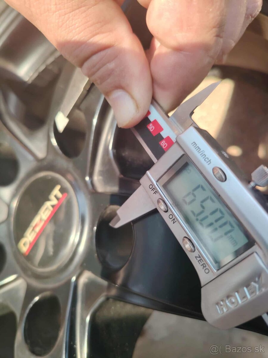 Predám hliníkové elektróny Dezent a pneumatiky BFGoodriech. - 7