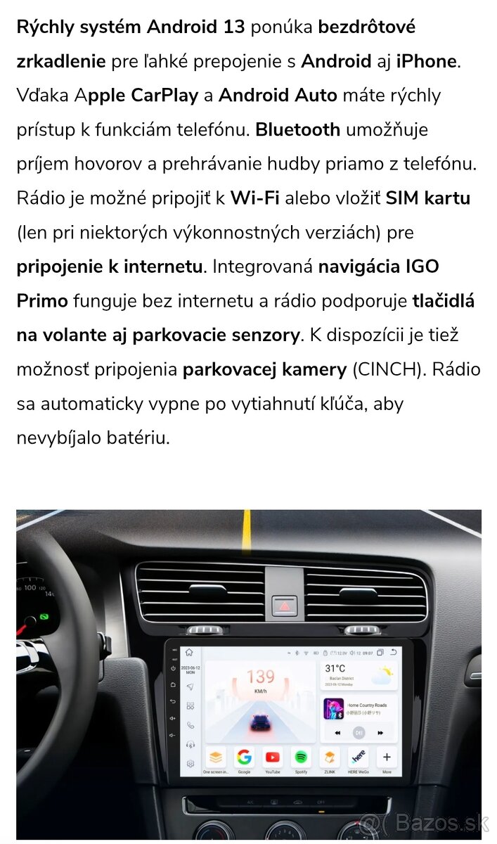 Autorádio Wolsvagen - 7