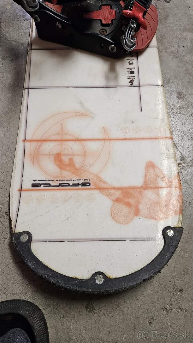 Snowboard set 145cm, topánky 42 - 7