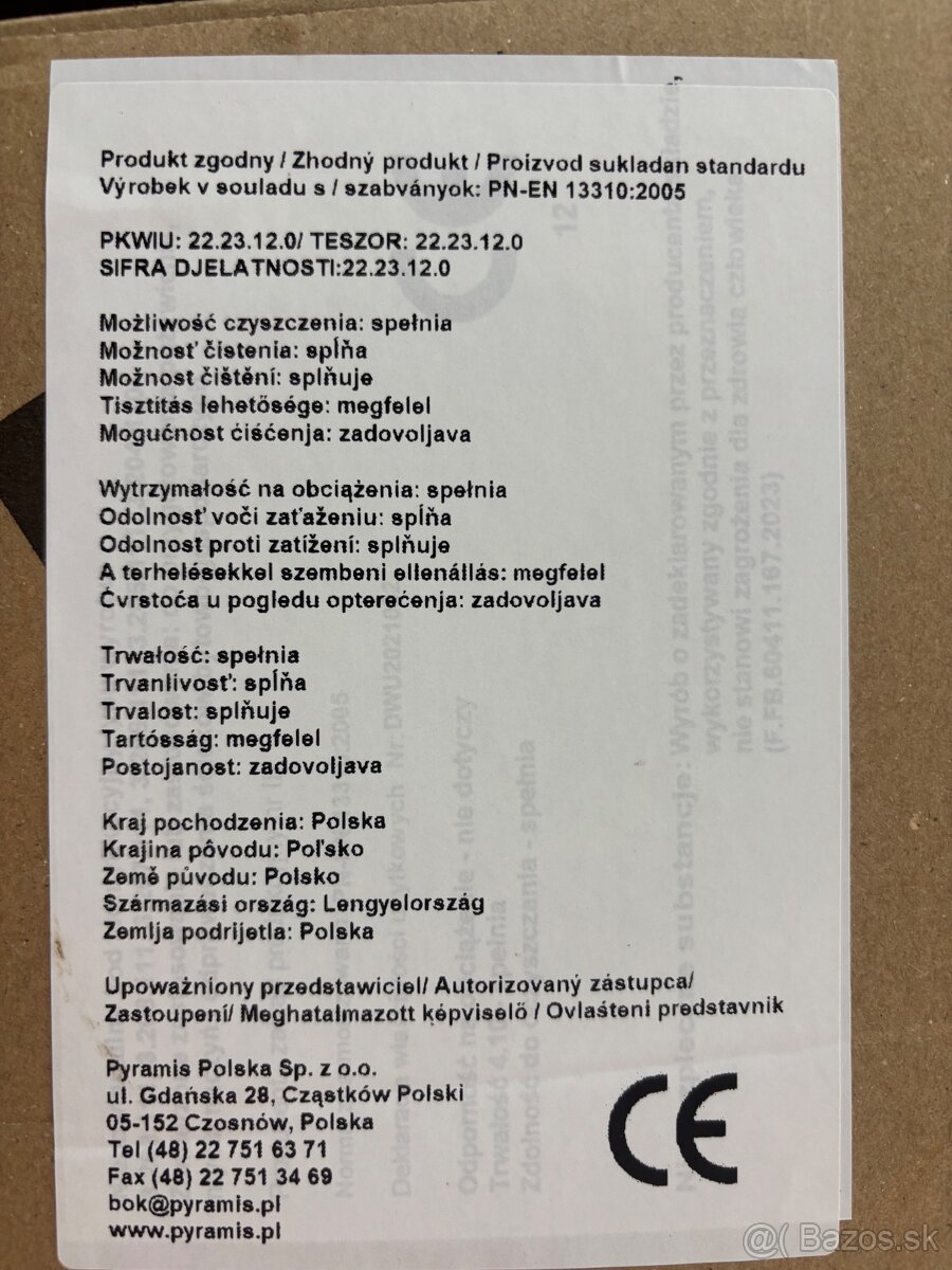 Kuchynský granitovy drez Pyramis s odtokom - 7