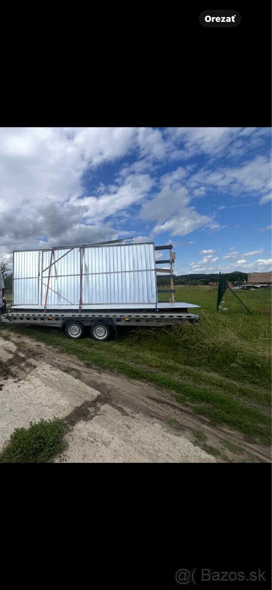 2-nápravový Prívesných vozík - 7