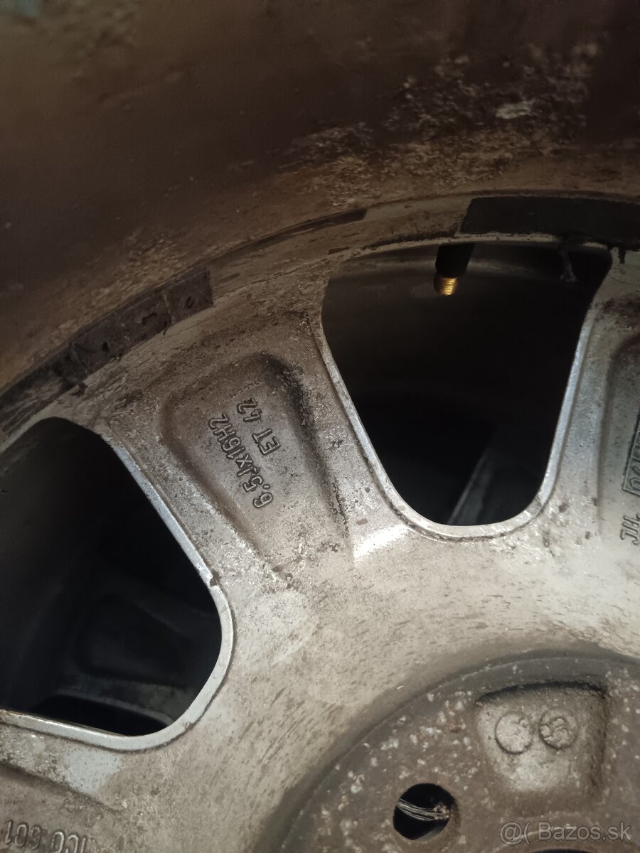 Predám hliníkové disky R16 - 7