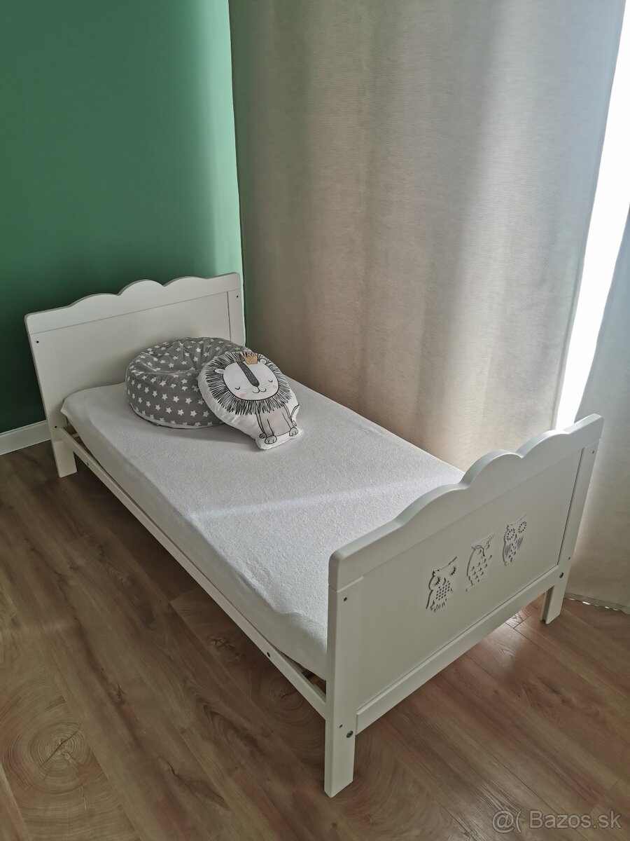 Klups Marsell 140x70 White detská postieľka - 7