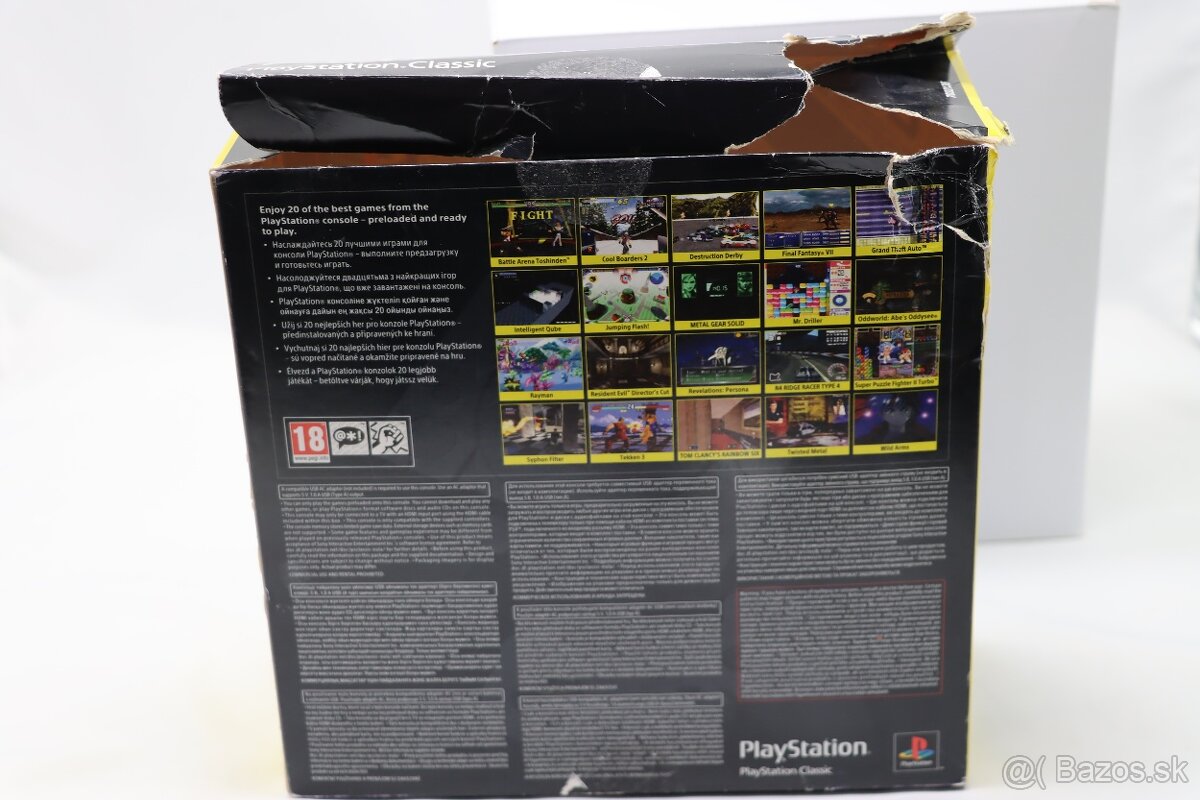 PlayStation Classic Mini + 2 ovládače - 7