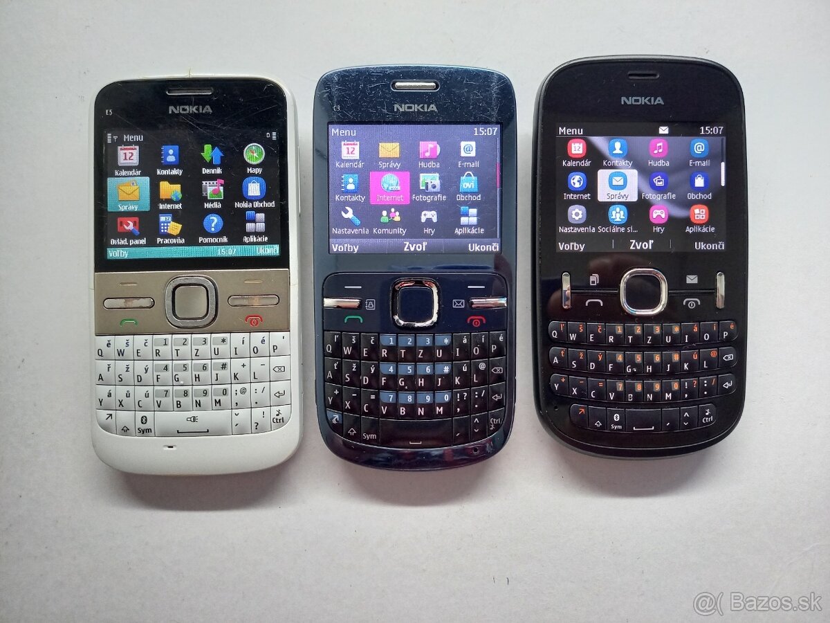 NOKIA QWERTY Klávesnice E5-00 C3-00 200Dual Sim - 7