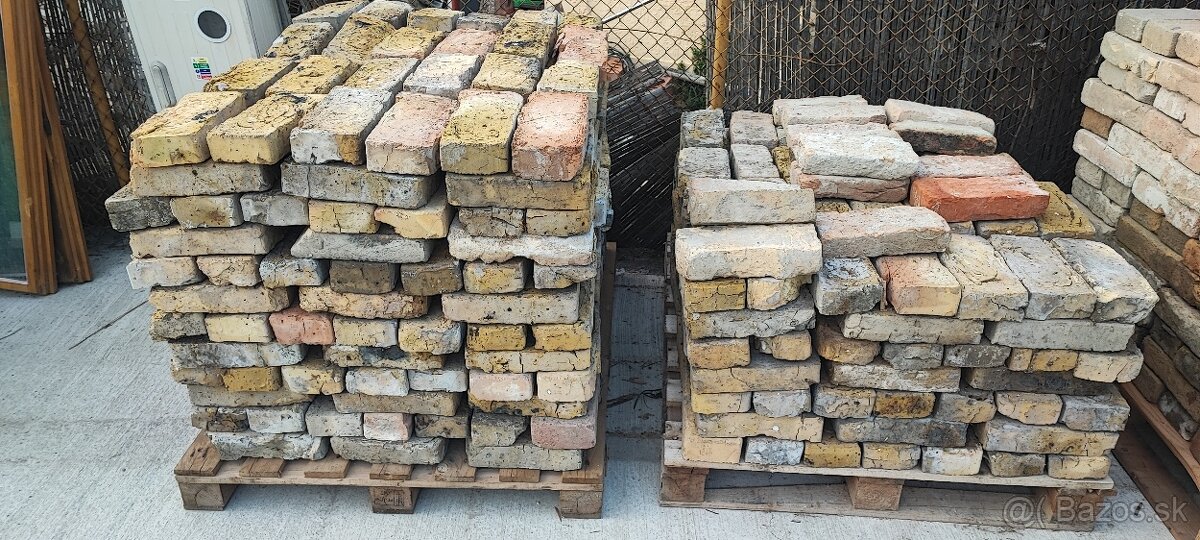 Šamotove tehly, staré tehly, značene - 7