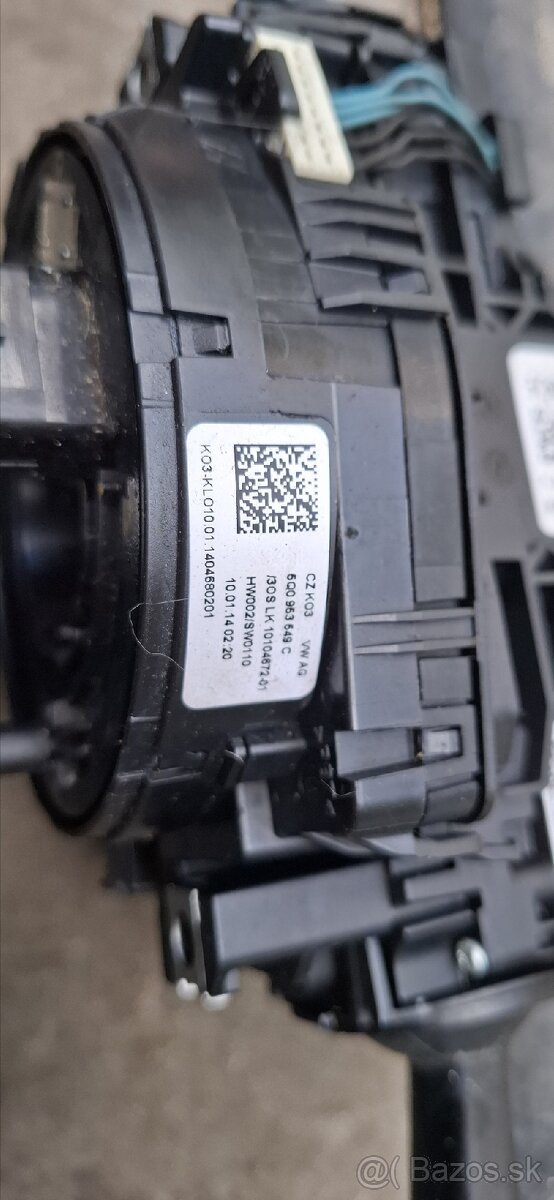 Podvolantový krúžok s páčkami Škoda Octavia 3 - 7