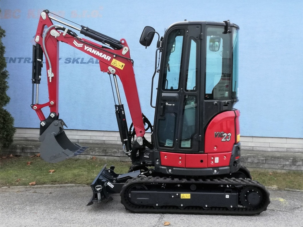 minibager Yanmar ViO23-6 (2,5ton) rypadlo bez presahu ZTS - 7