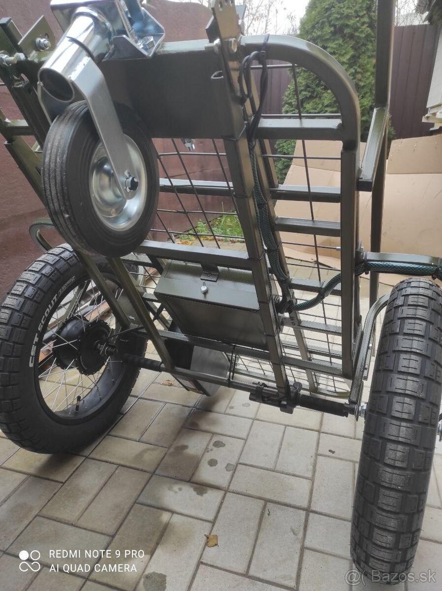 Elektrický Nákladný Vozík CD500 — pre náklad do 200 kg - 7