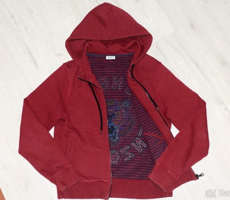 Burgundy Mikina Kenzo - 7