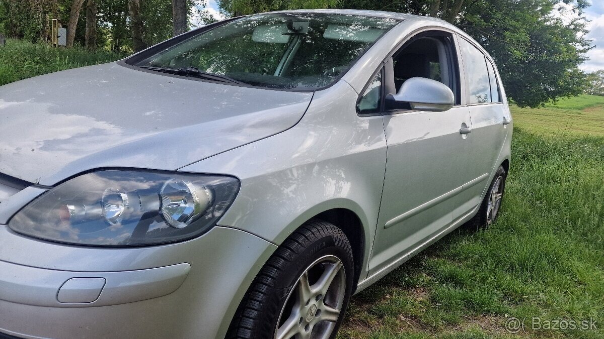Volkswagen golf plus 1.9 tdi 2006 77kw.193625km.Original km - 7