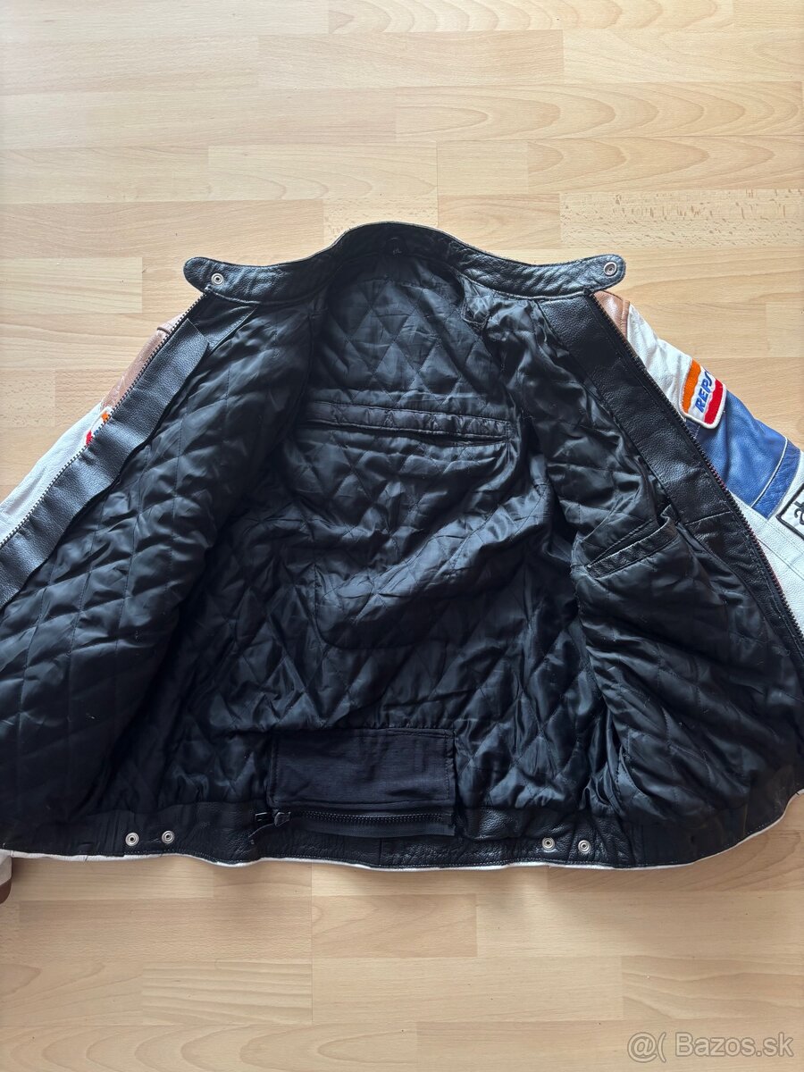Kožená moto bunda Honda Repsol - 7