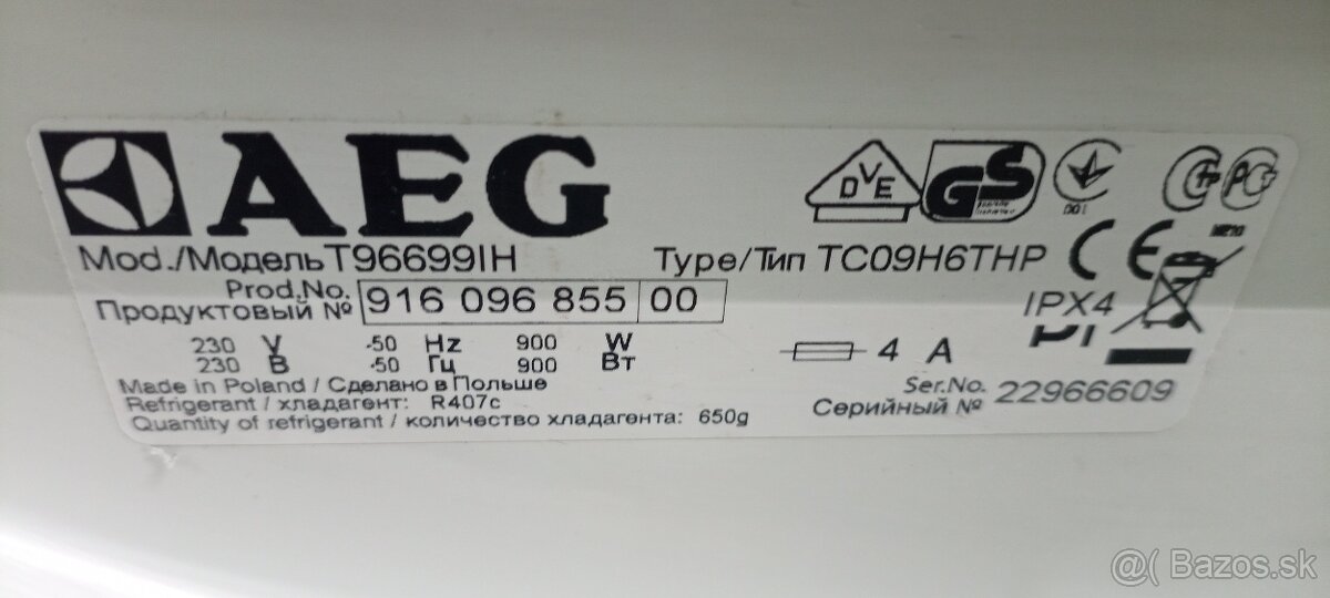 Sušička prádla AEG - 7