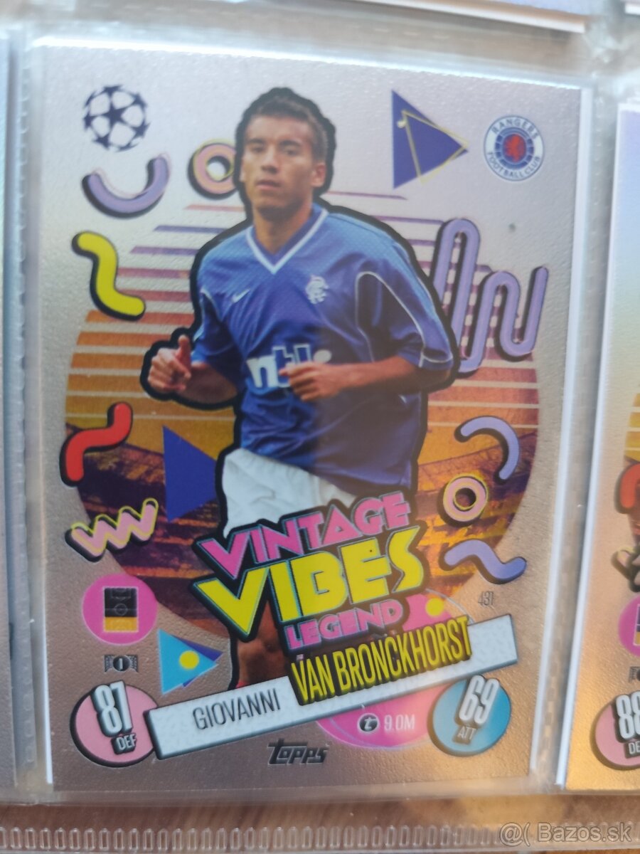 Futbalové kartičky Vintage Vibes - 7
