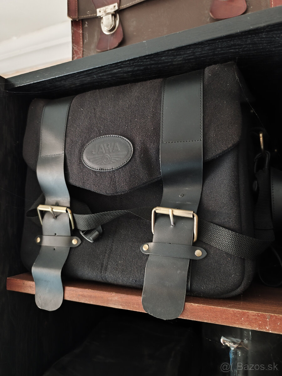 Jawa 300CL , plexi , ťažné , kufor, brašne - 7