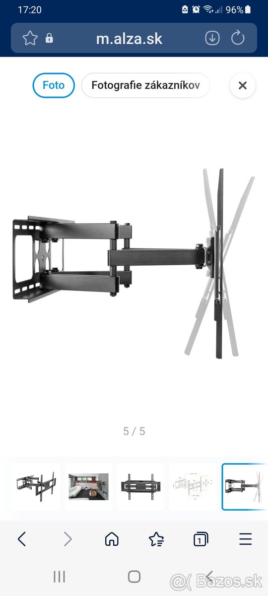 Predam klbovy drziak na TV - 7