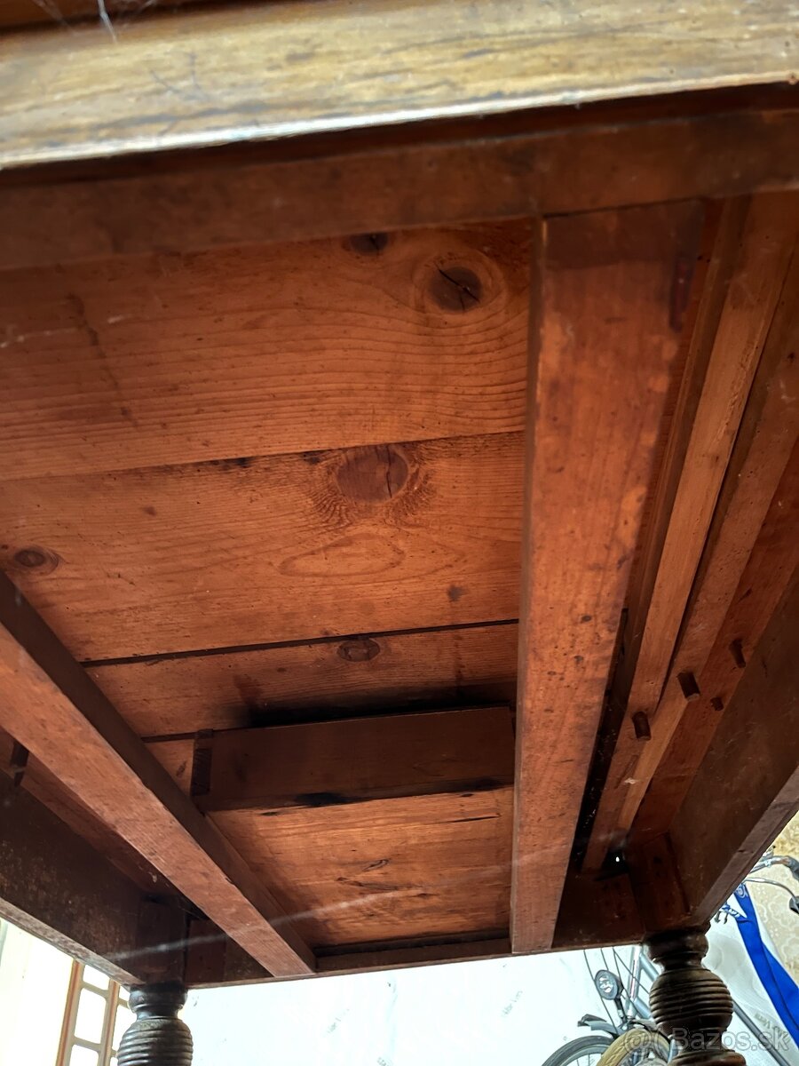 Starožitný jedálensky stôl - 7