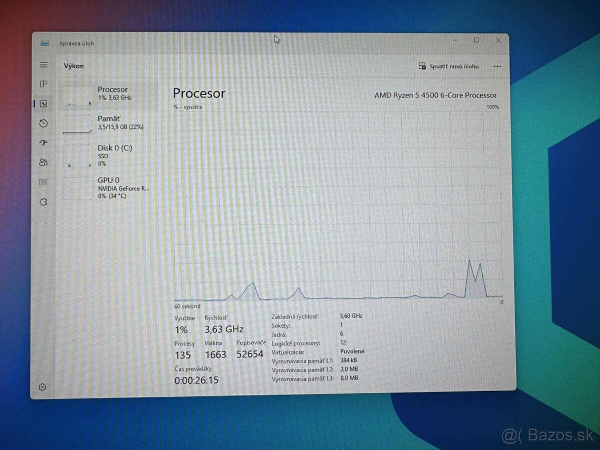 Ryzen 5 4500, 16GB, RTX 3060 , 500gb NvMe - 7