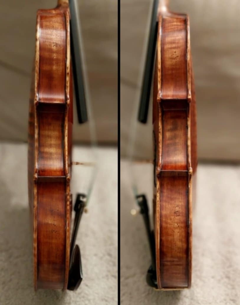 husle 4/4 Guarneri Del Gesu " Lord Shaftsbury 1731" model - 7