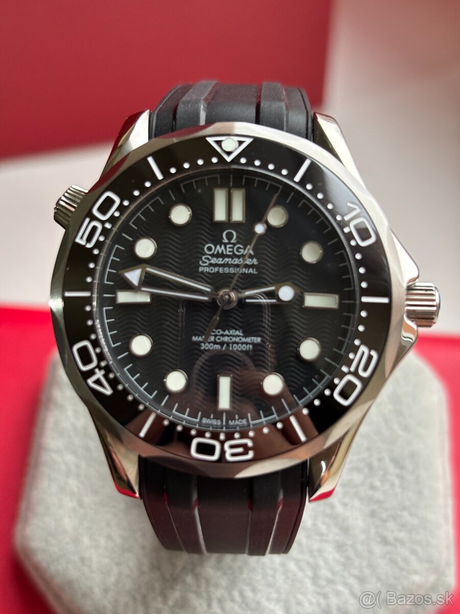 Omega Seamaster 300M, Rubber Strap, 42mm - 7