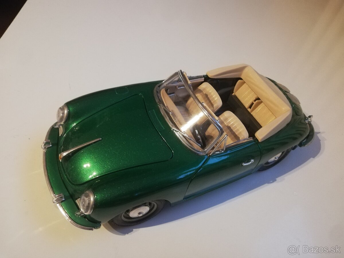 1:18 Porsche 356B Cabriolet 1961 zelena - 7