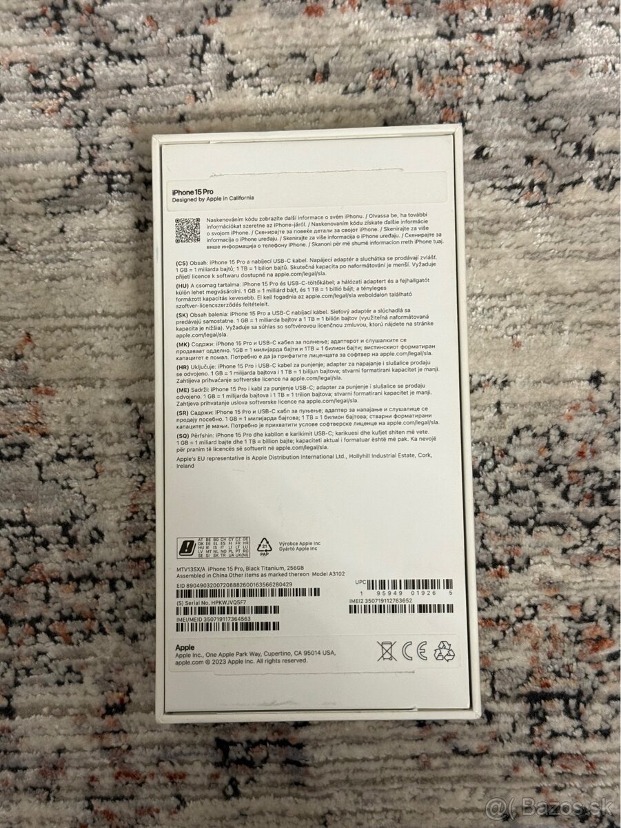 iPhone 15 pro 256GB, Black Titanium - 7