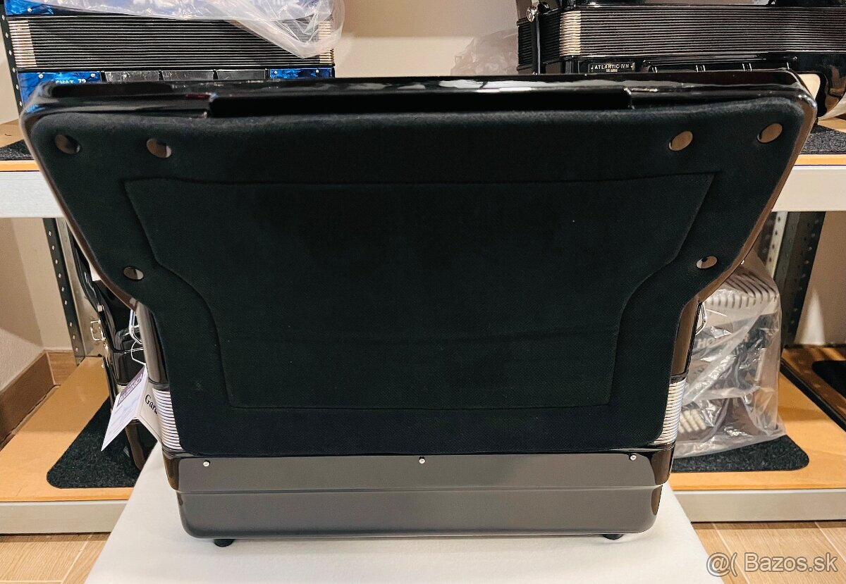 Nový akordeón Beltunica Proffesionall- IV- 96 basový- krásny - 7