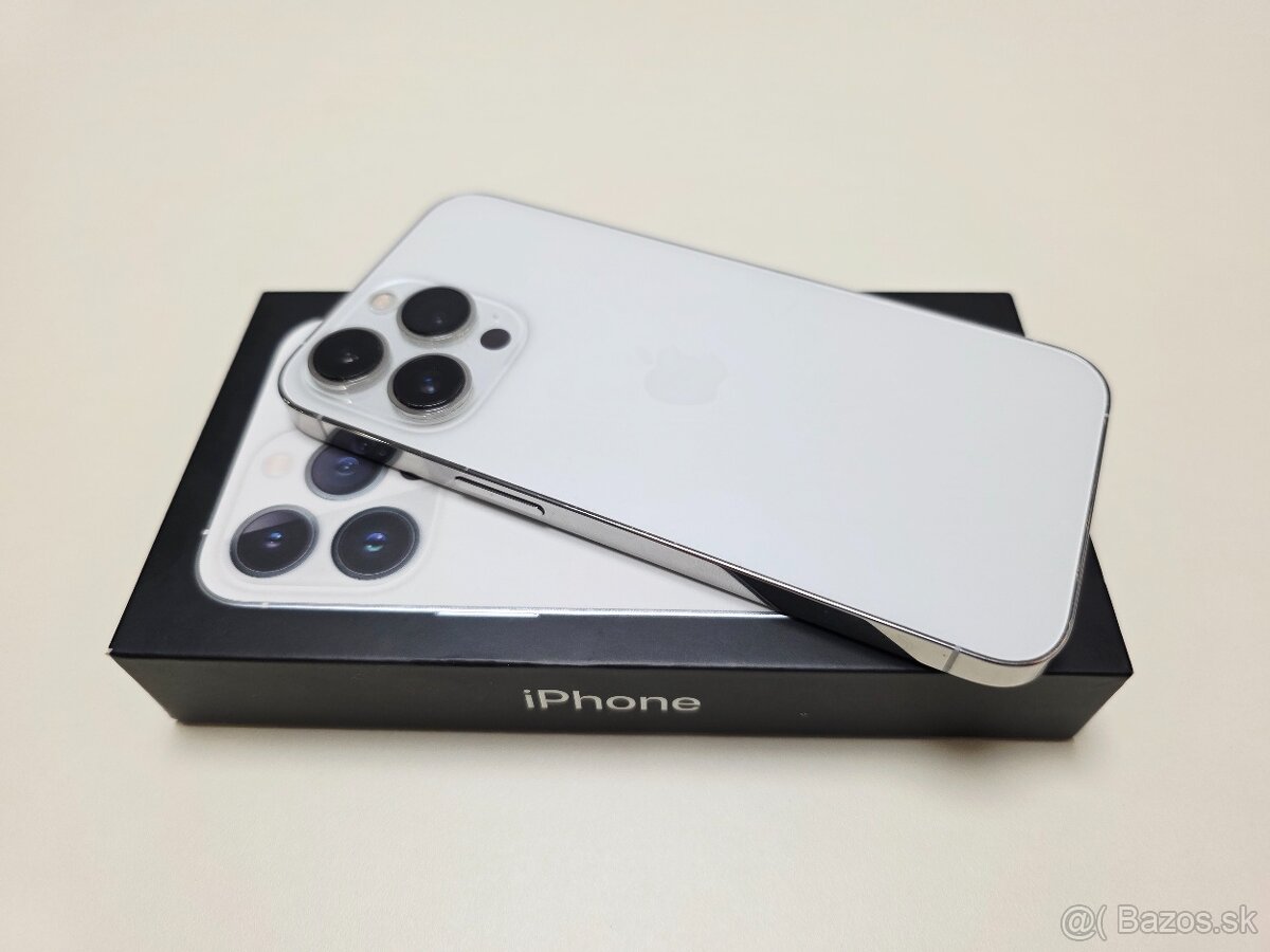 Apple iPhone 13 PRO 128GB SILVER,BATERKA 100% - 7