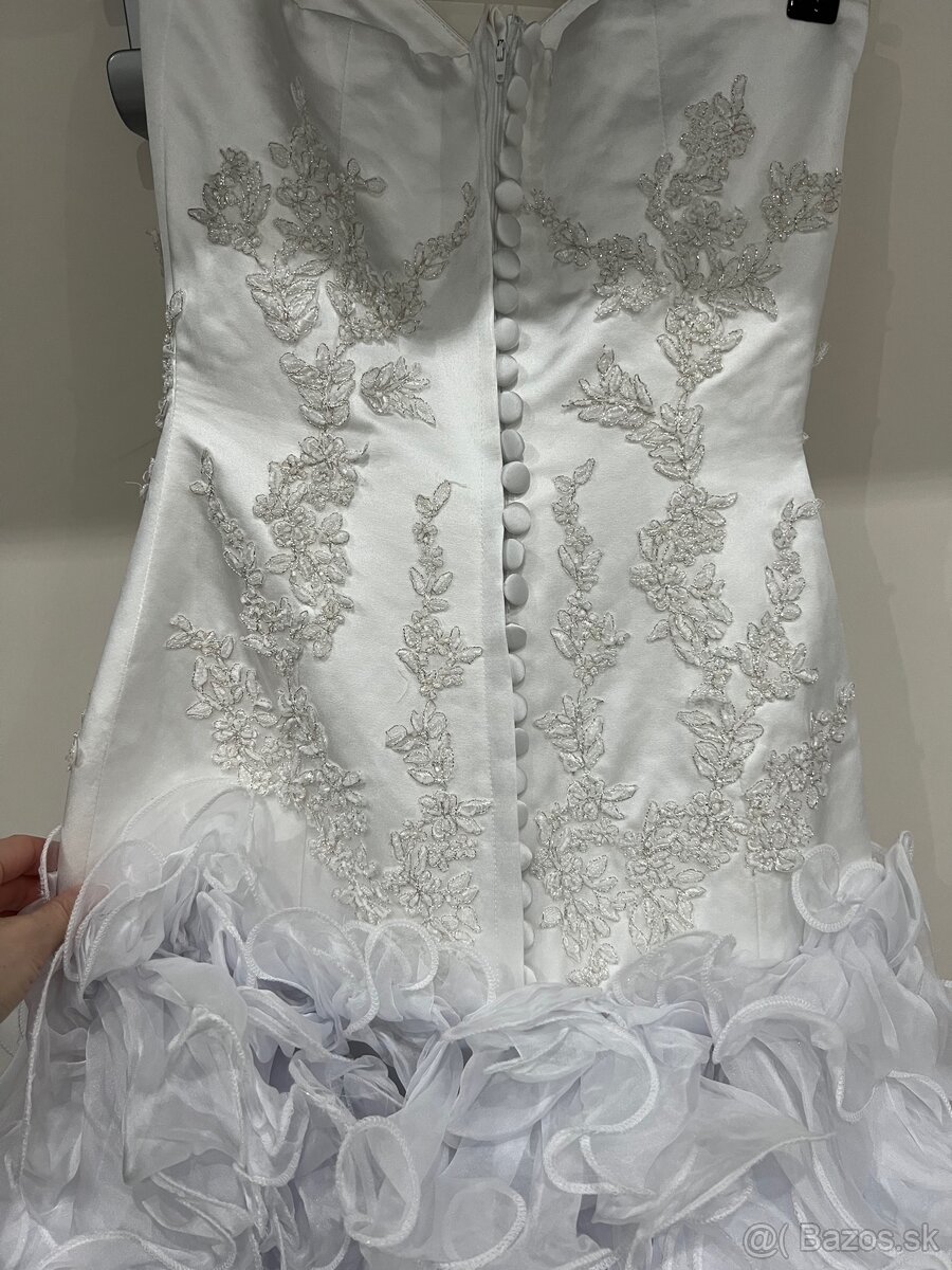 Svadobné šaty 34/36 - 7