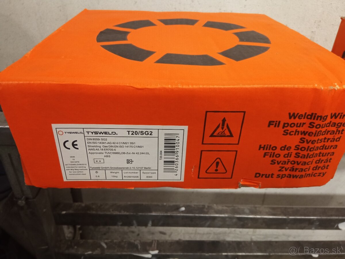 zvárací drôt CO2 0.8 a 1.0/15kg - 7