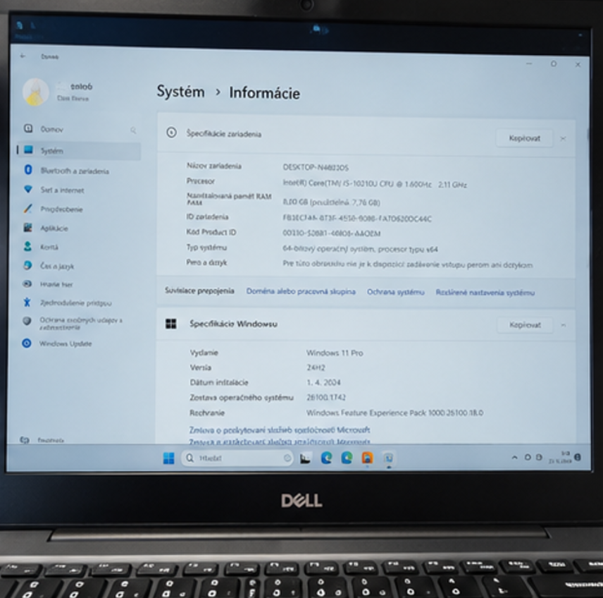 Dell Vostro 3590 – Intel Core i5, 8 GB RAM, SSD, Windows 11 - 7