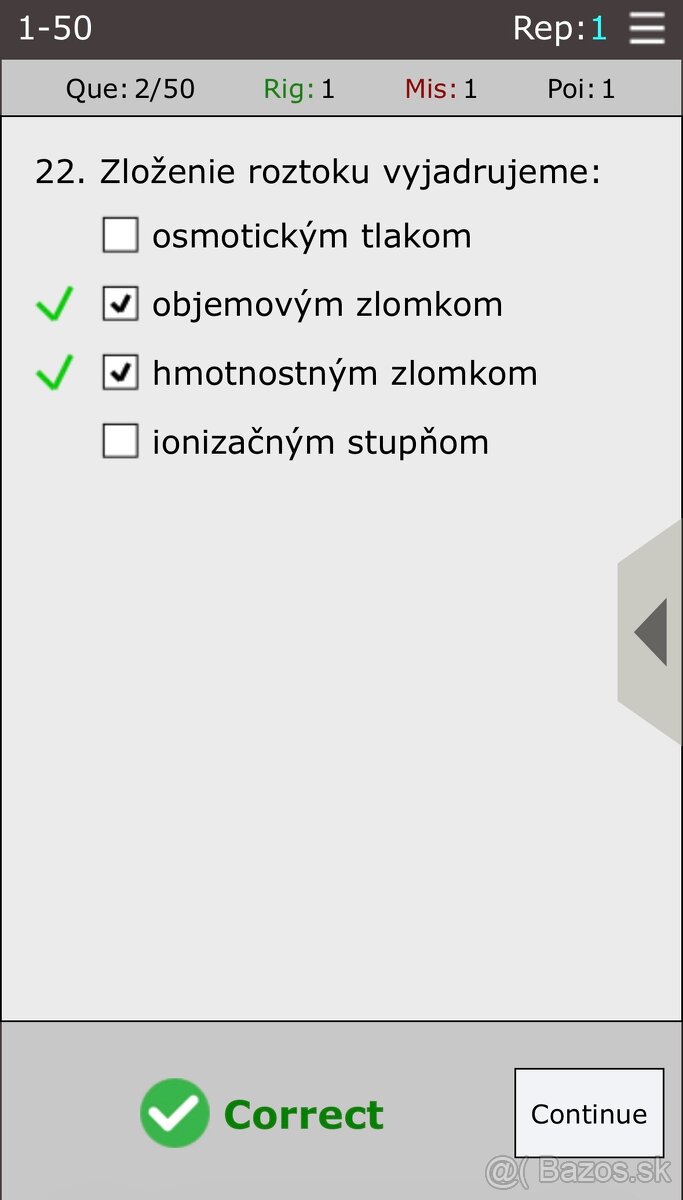 Testy - prijímačky medicína LF SZU - 7