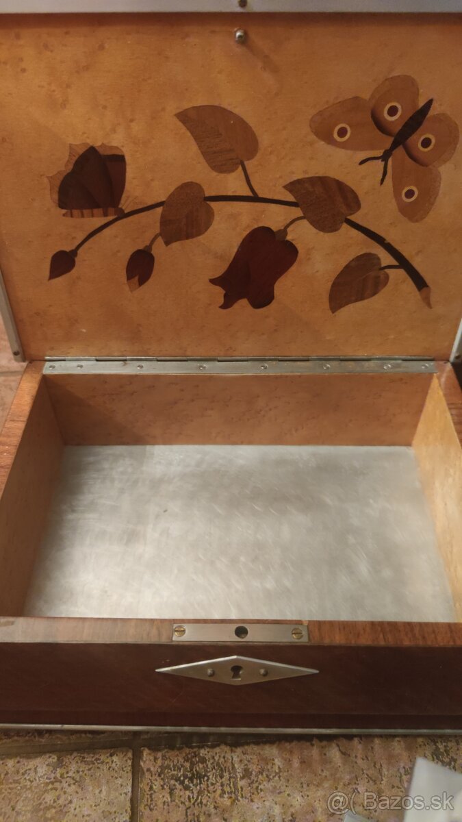 Retro staré šperkovnice - 7