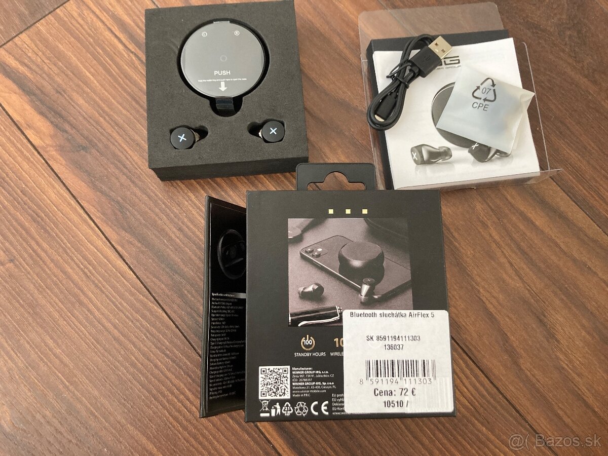 Bluetooth slúchadla WG AirFlex5 - 7