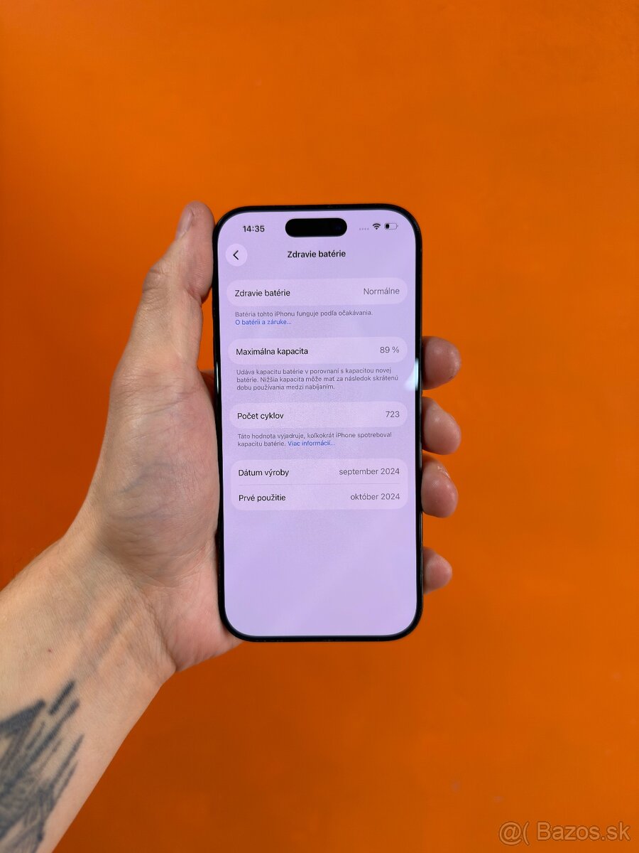 Apple iPhone 16 Pro 256gb - Black Titanium - Ako Nový - 7