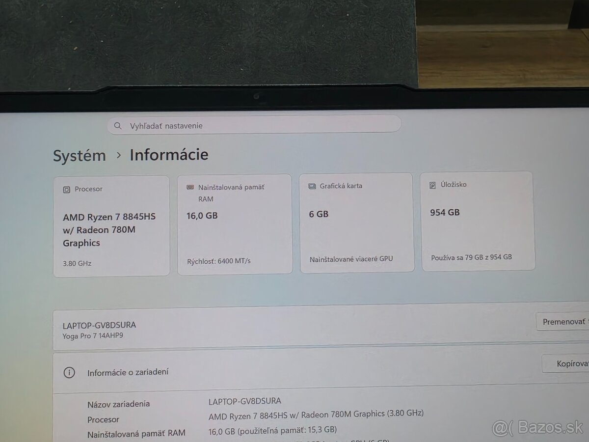 Lenovo Yoga Pro 7 14AHP9 Tidal Teal - 7