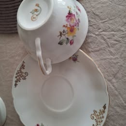 Krásny porcelánový vintage set, aj na doplnenie - 7