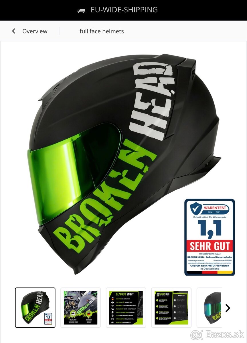 Broken Head helma veľkosť M - 7