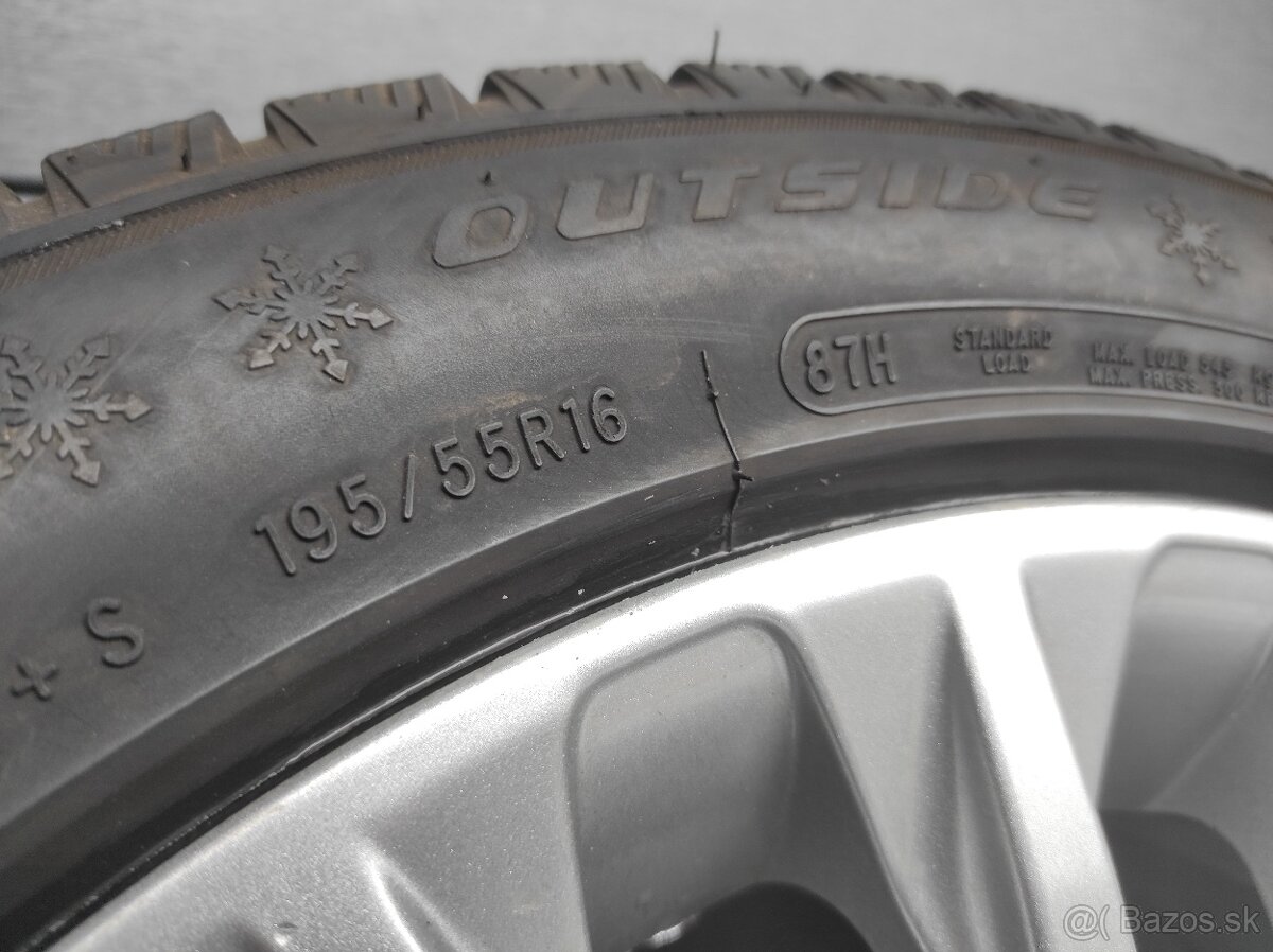 Zimná sada 16" 4x108 Ford B-Max 195/55 R16 - 7