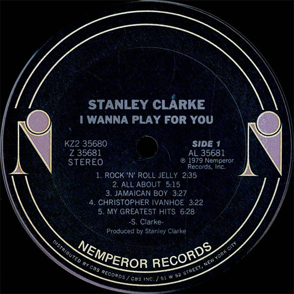 Stanley Clarke - I Wanna Play For You - 2LP vinyl USA 1979 - 7