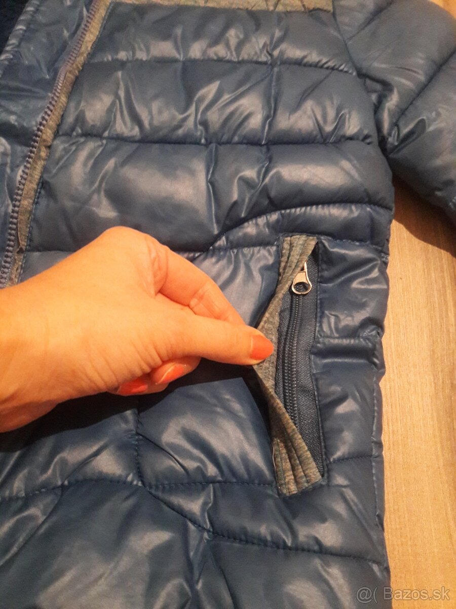 Chlapčenská modrá zimná bunda veľ. na 8 rokov - 7