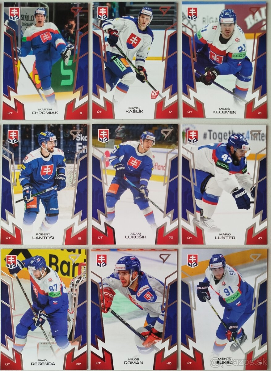 Hokejové kartičky HOKEJOVÉ SLOVENSKO 2024 - A L B U M - 7