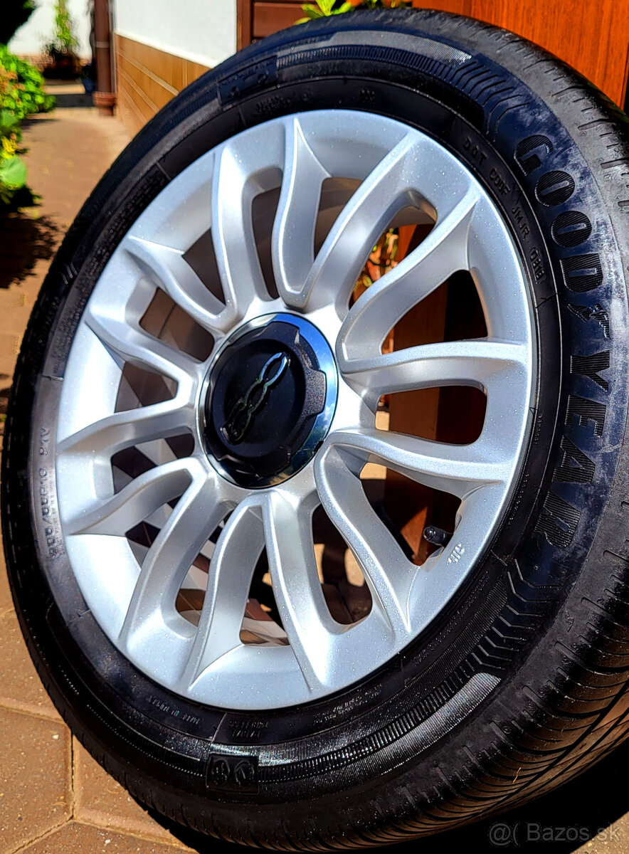 alu R16 5x98, pneu Good Year 205/55, orig. Fiat 500L + TIPO - 7