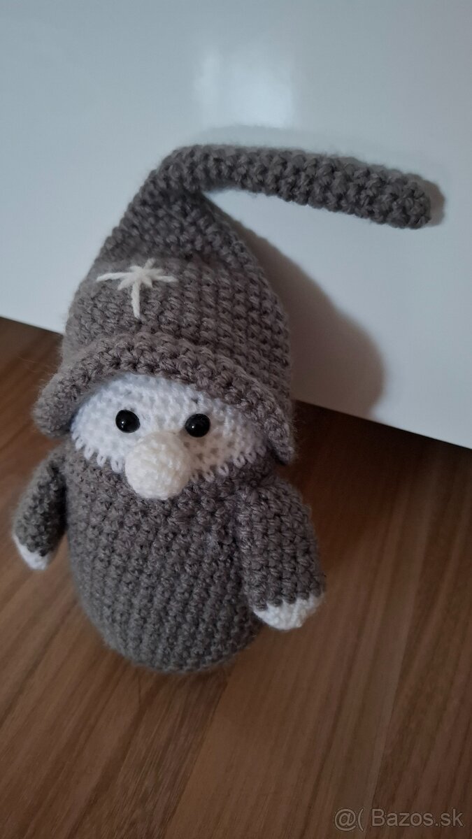 Háčkované dekorácie, hračky - 7