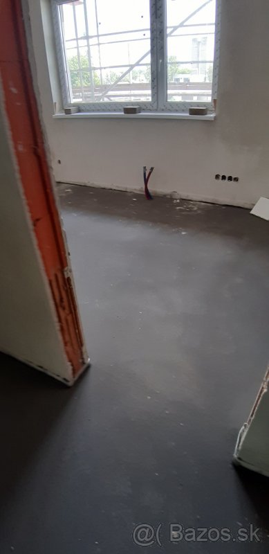 Strojové cementové potery- RÝCHLY NÁSTUP - 7