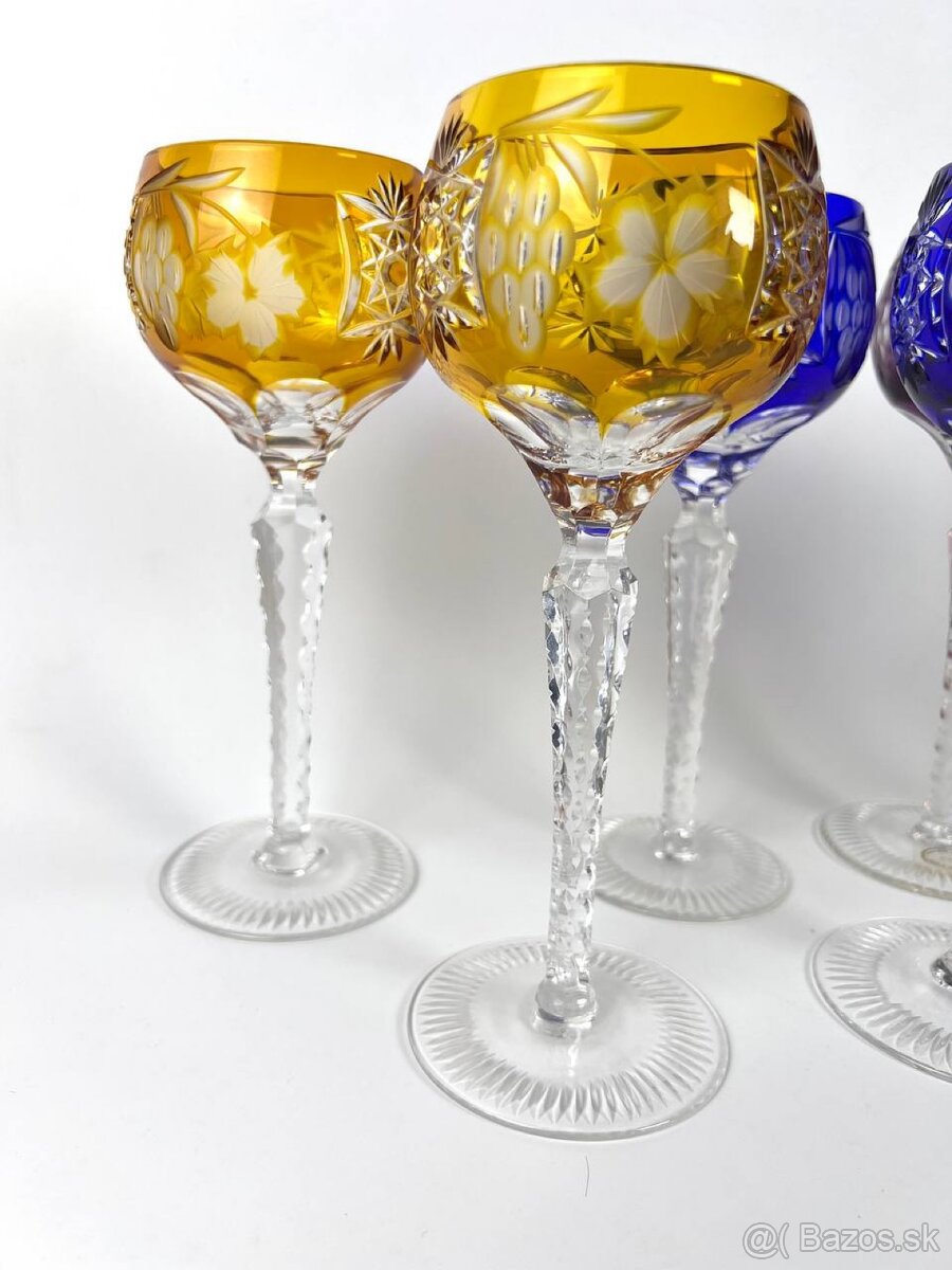 Krištáľové poháre na víno Ajka Crystal Marsala - 7