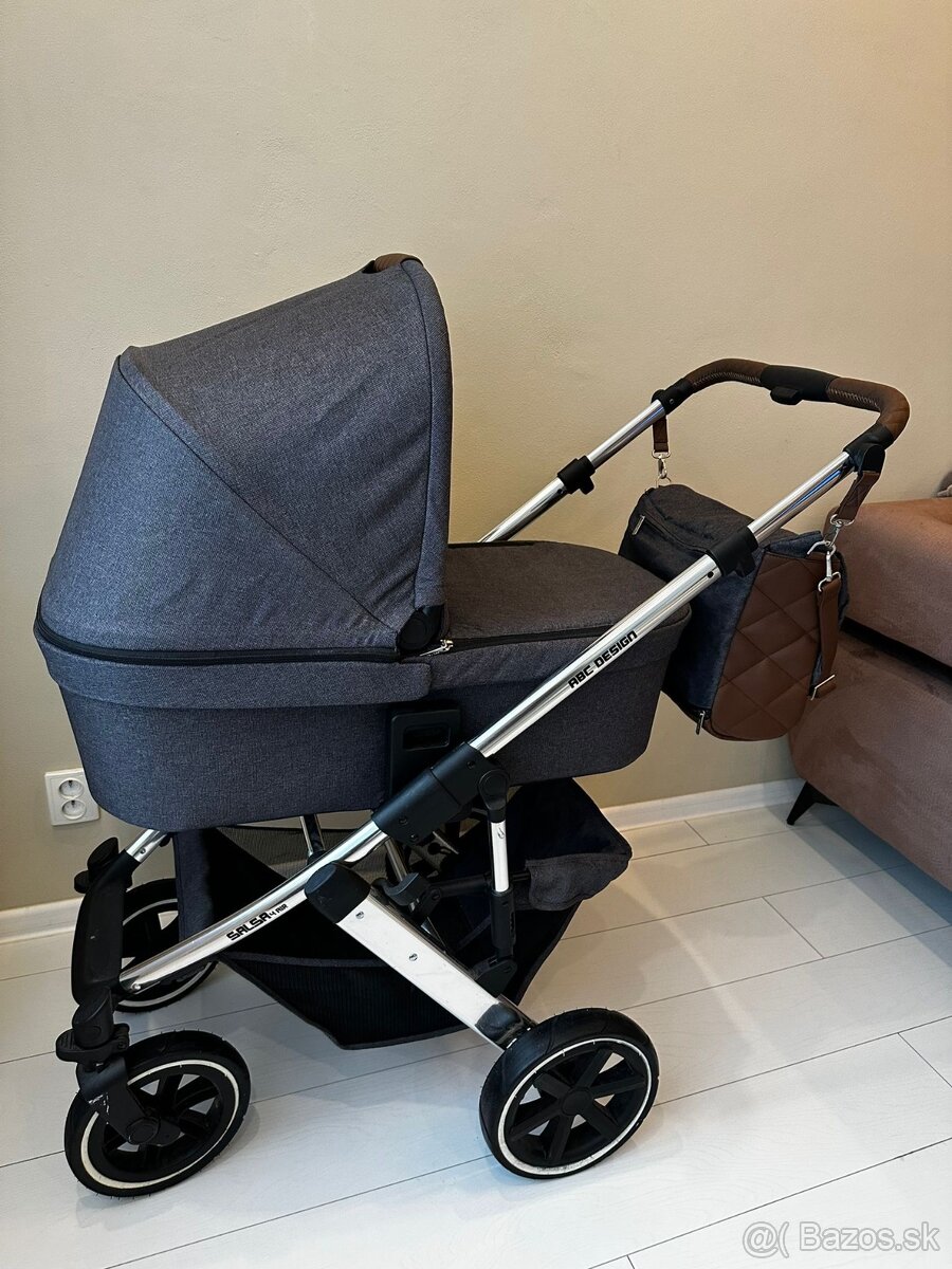 Kočík ABC Design Salsa 4 Air asphalt Diamond - 7