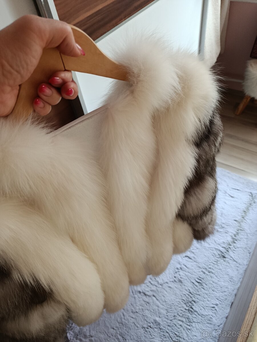 Luxusný kožuštek - pravá koža - 7