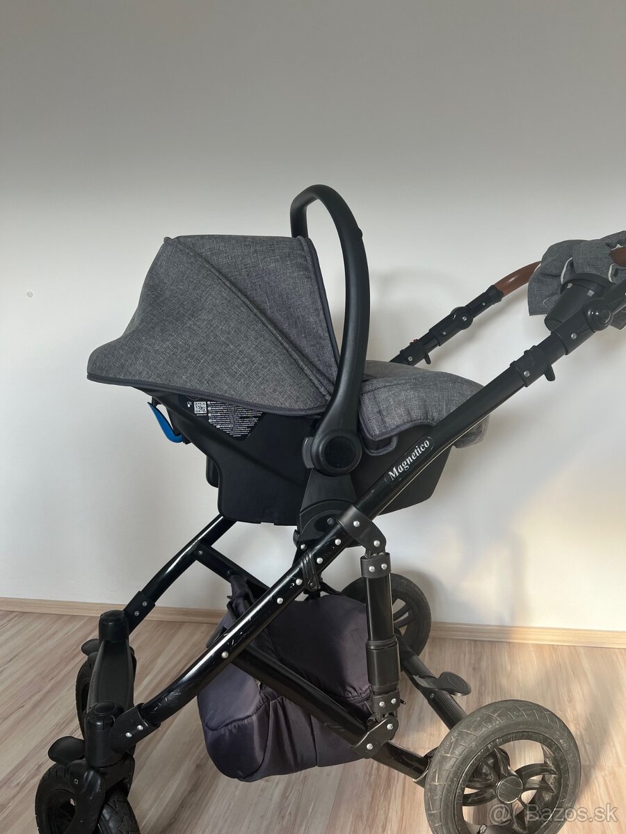 Kočík Magnetico paradise baby 3-kombinácia - 7